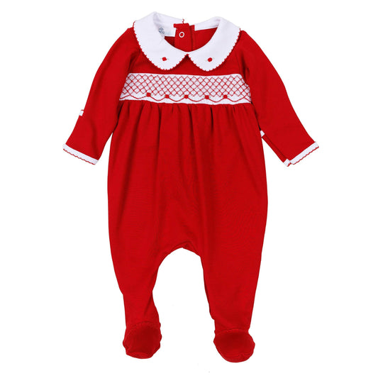 Millie Smocked Footie