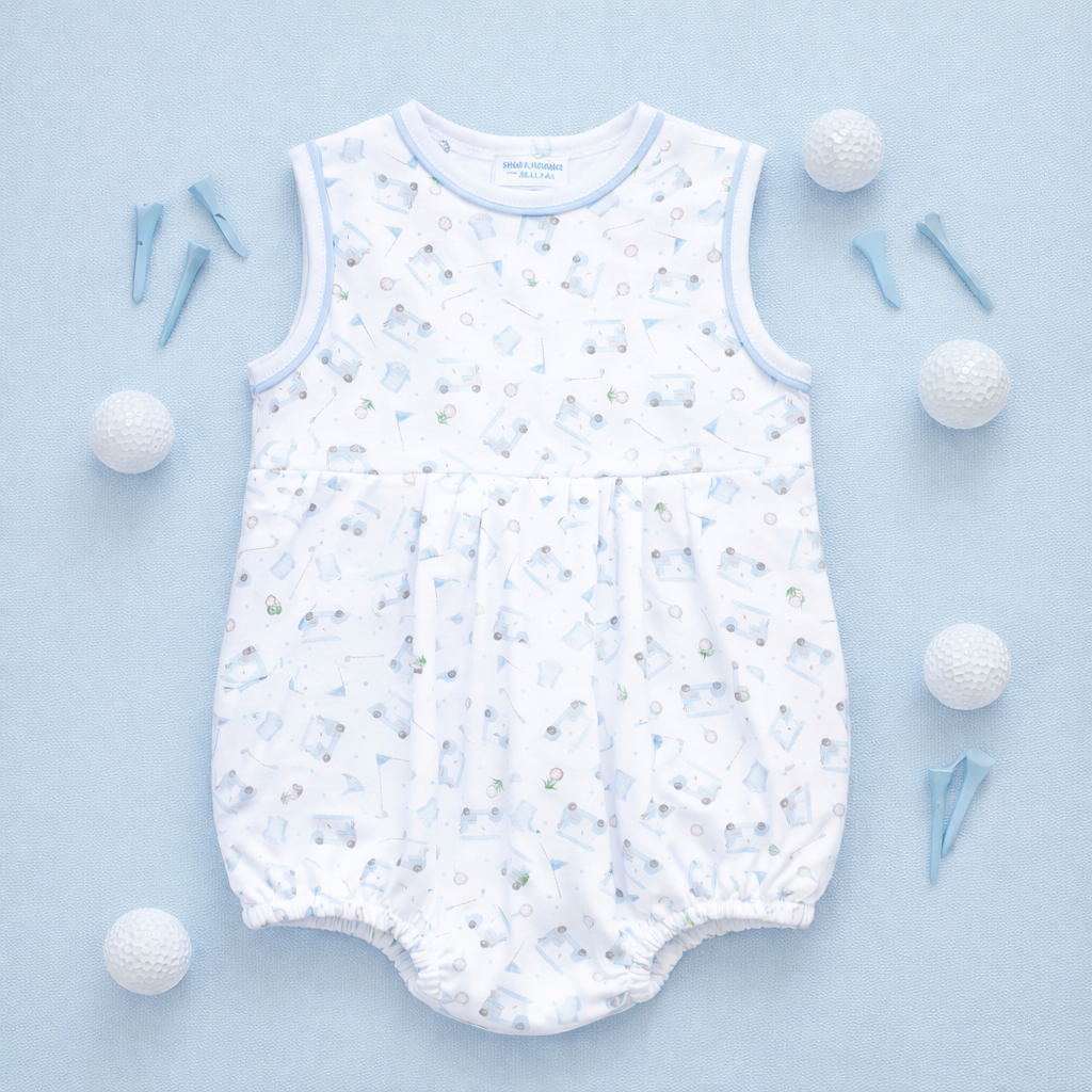 Little Golfer Bubble - Light Blue