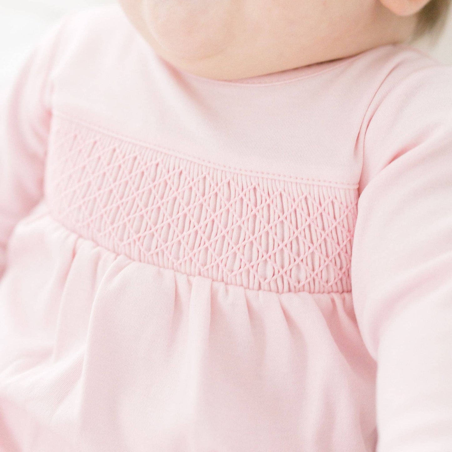 Take Me Home Smocked Footie - Girl
