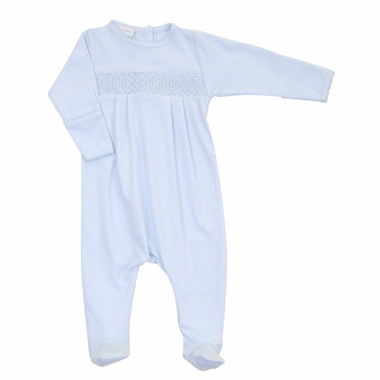 Take Me Home Smocked Footie - Boy