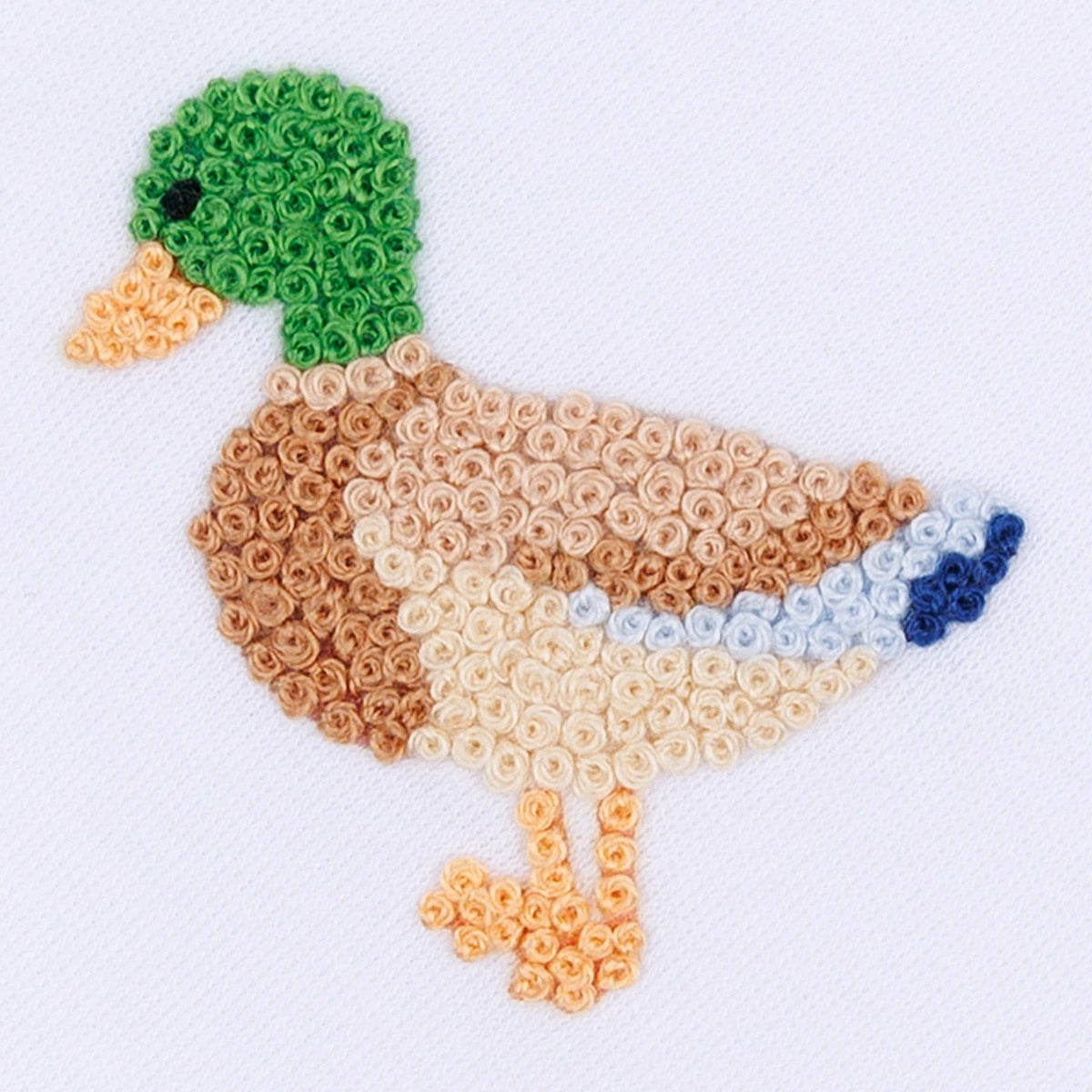 Mallard Moments Hand-Embroidered Boy Bubble