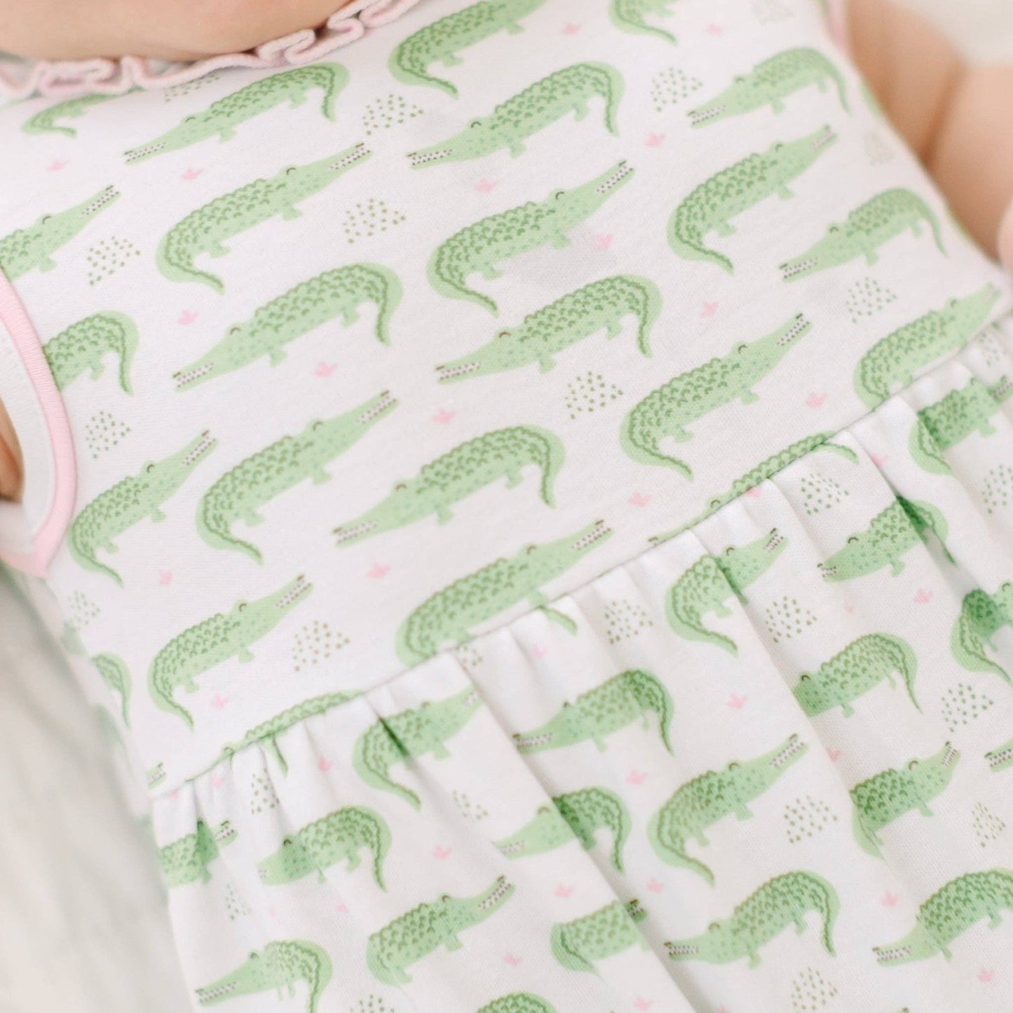 Bayou Baby Print Bubble - Pink