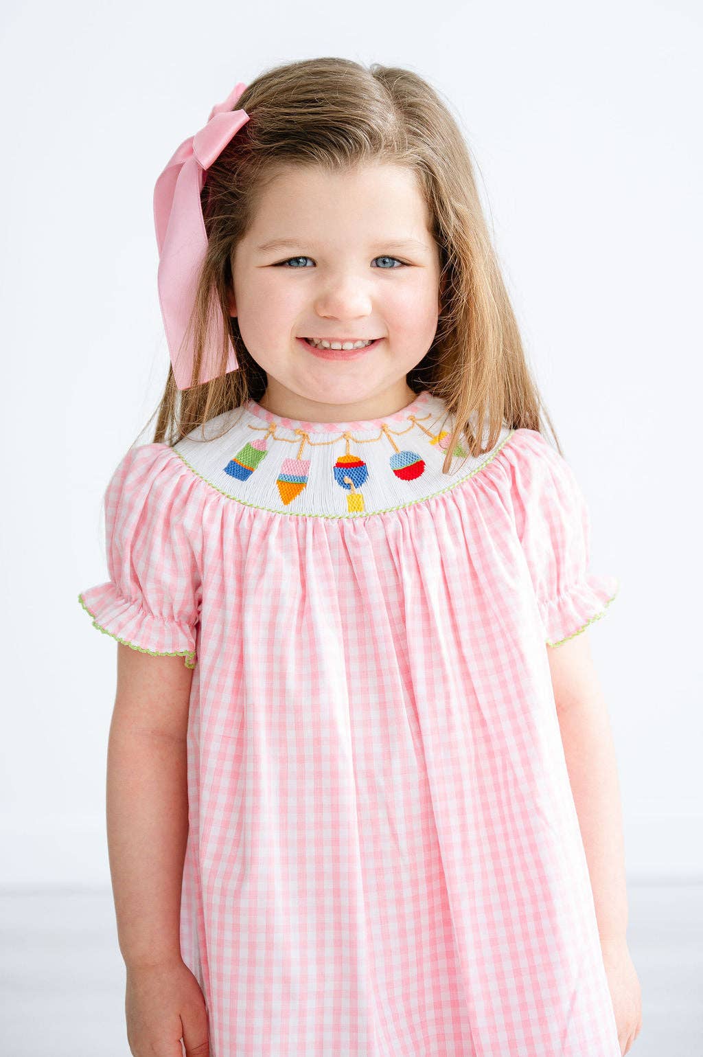 Buoys Smocked Dress