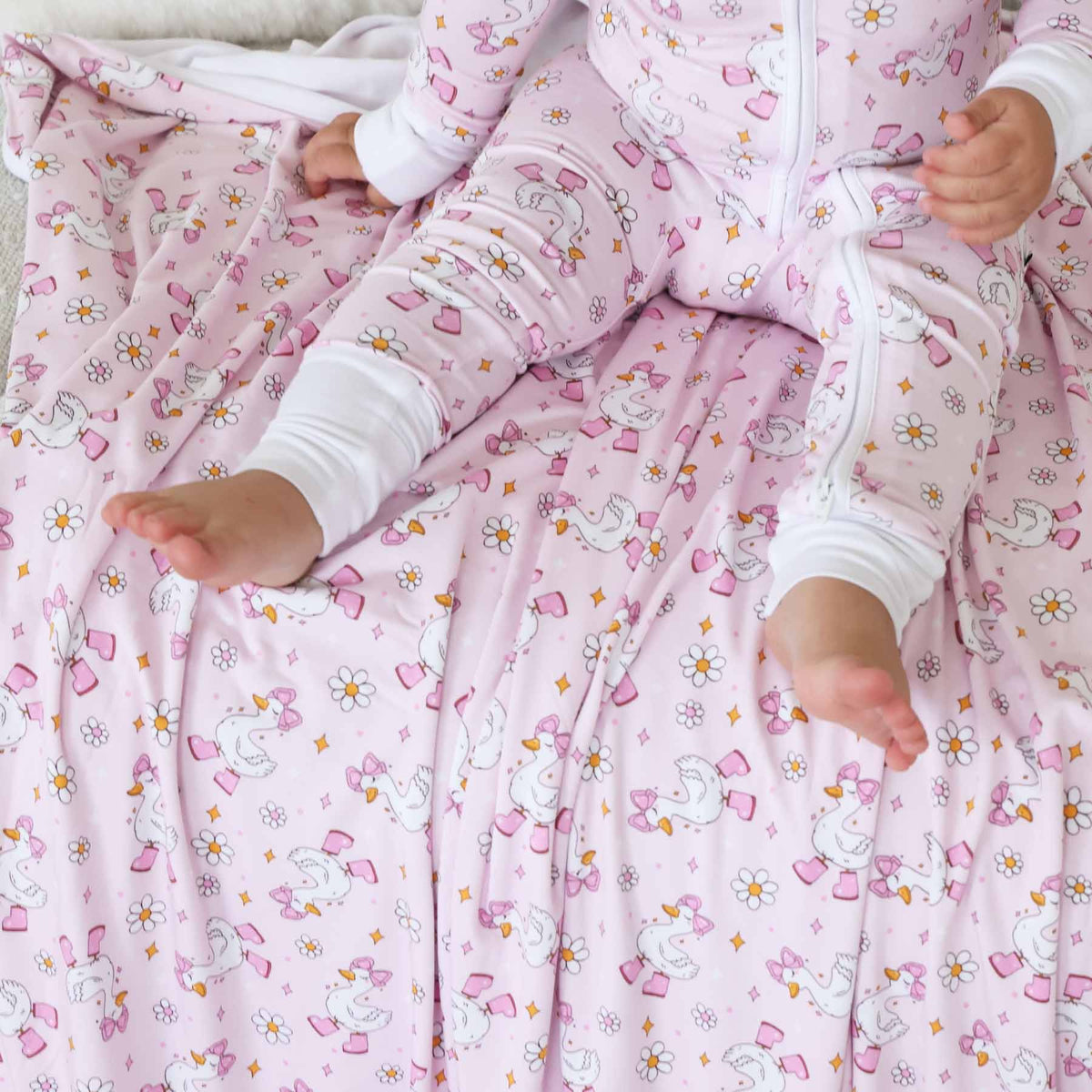 Silly Goose Convertible Zip Romper