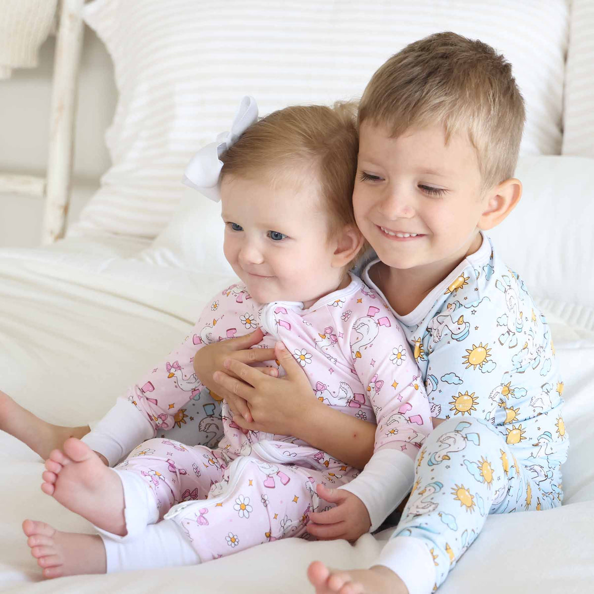 Silly Goose Convertible Zip Romper
