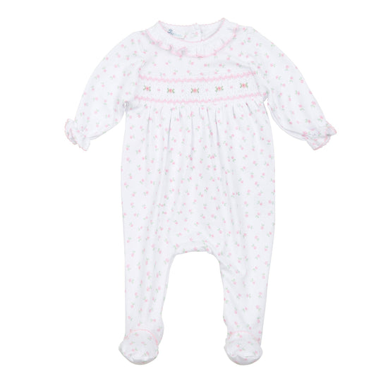 Juliette's Classic Smocked Footie