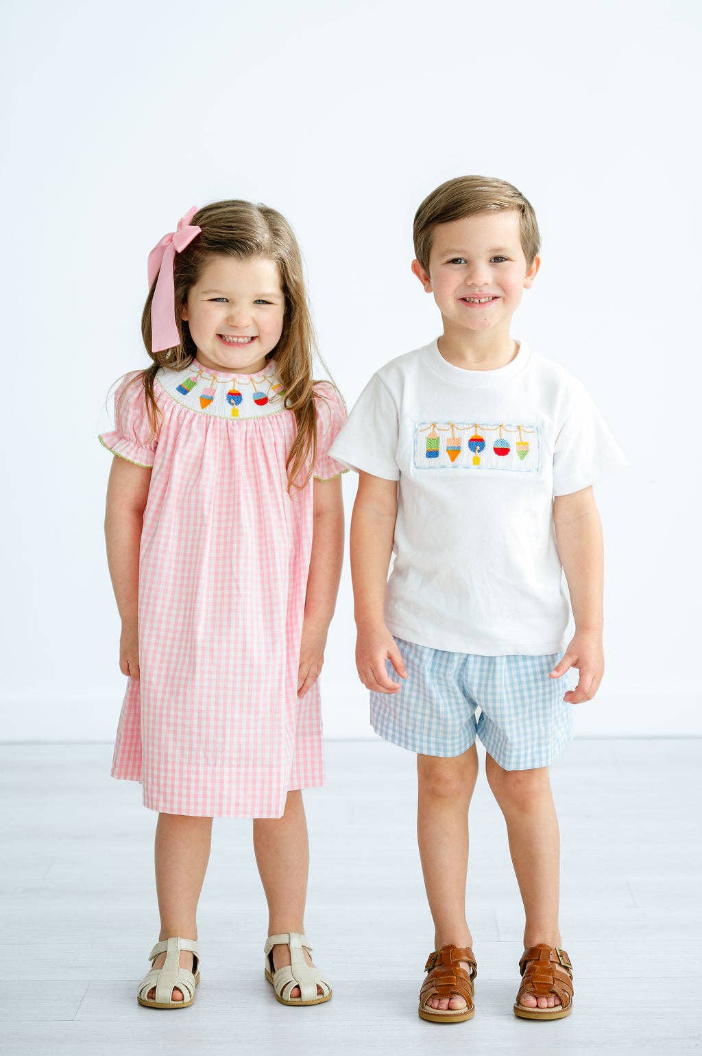 Buoys Smocked Dress
