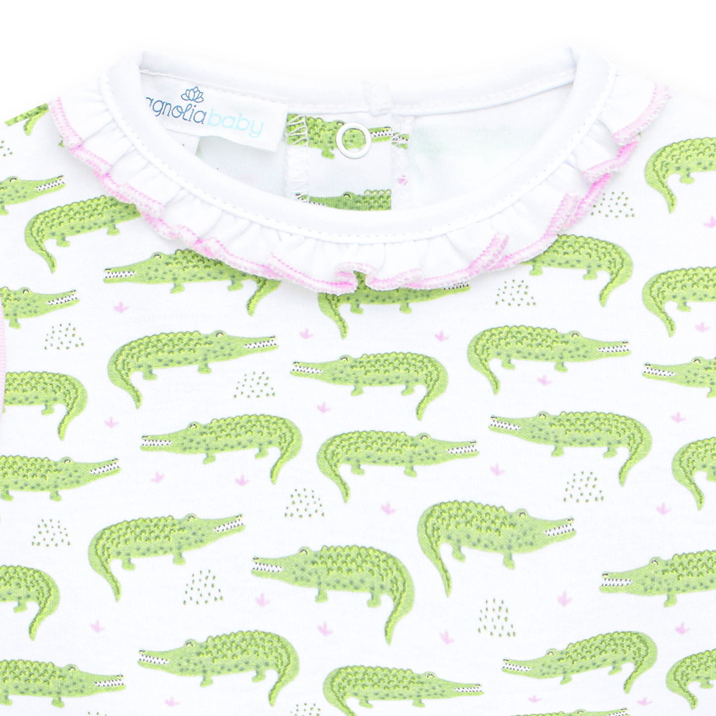 Bayou Baby Print Bubble - Pink