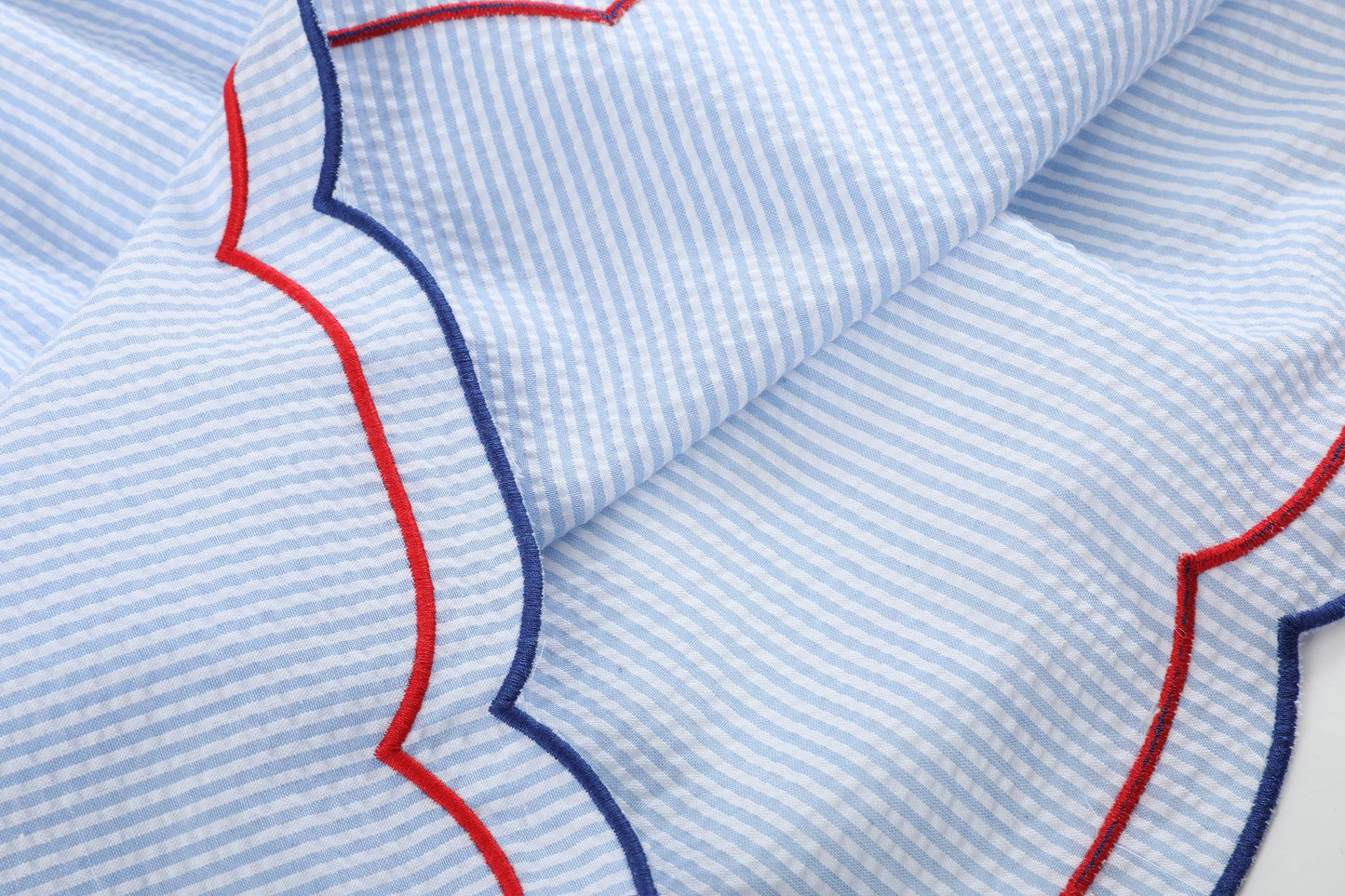 Seersucker USA Flag Dress