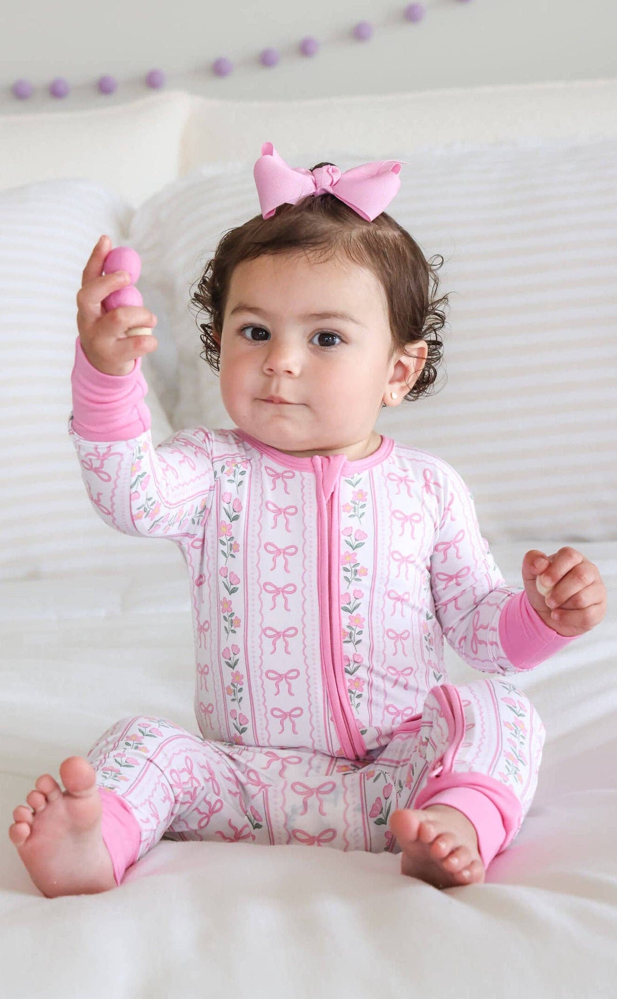 Coquette Garden | Convertible Zip Romper
