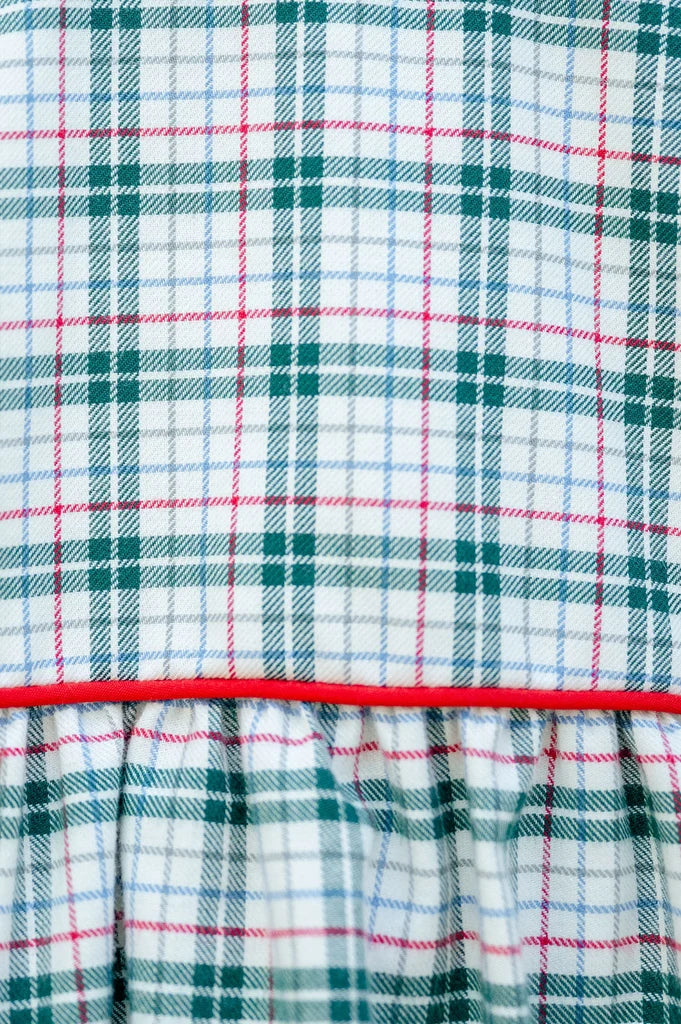 Holiday Golden Fields Plaid Cary Bubble