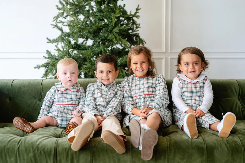 Holiday Golden Fields Plaid Longall