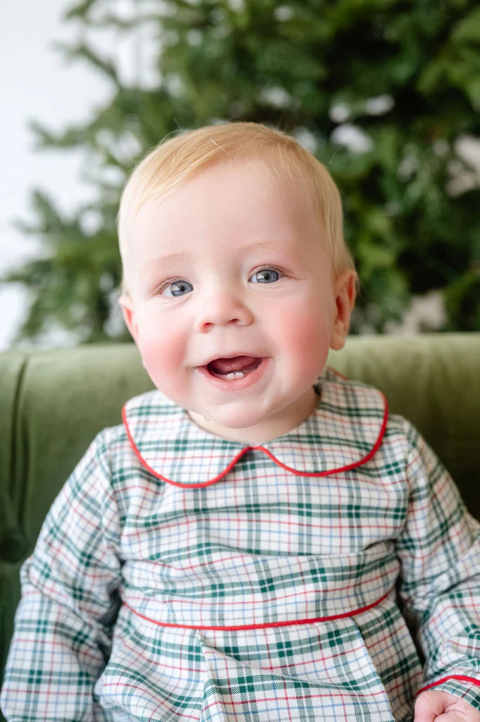 Holiday Golden Fields Plaid Alexander Bubble