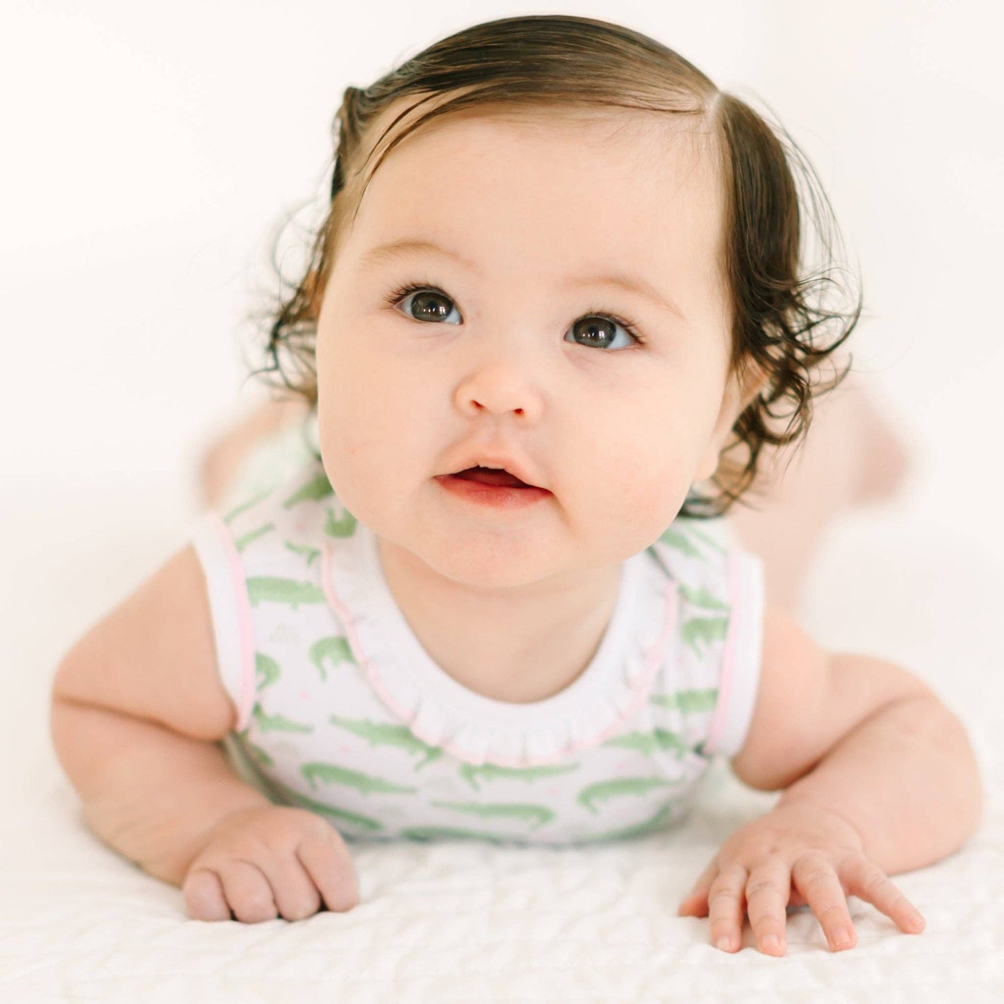 Bayou Baby Print Bubble - Pink