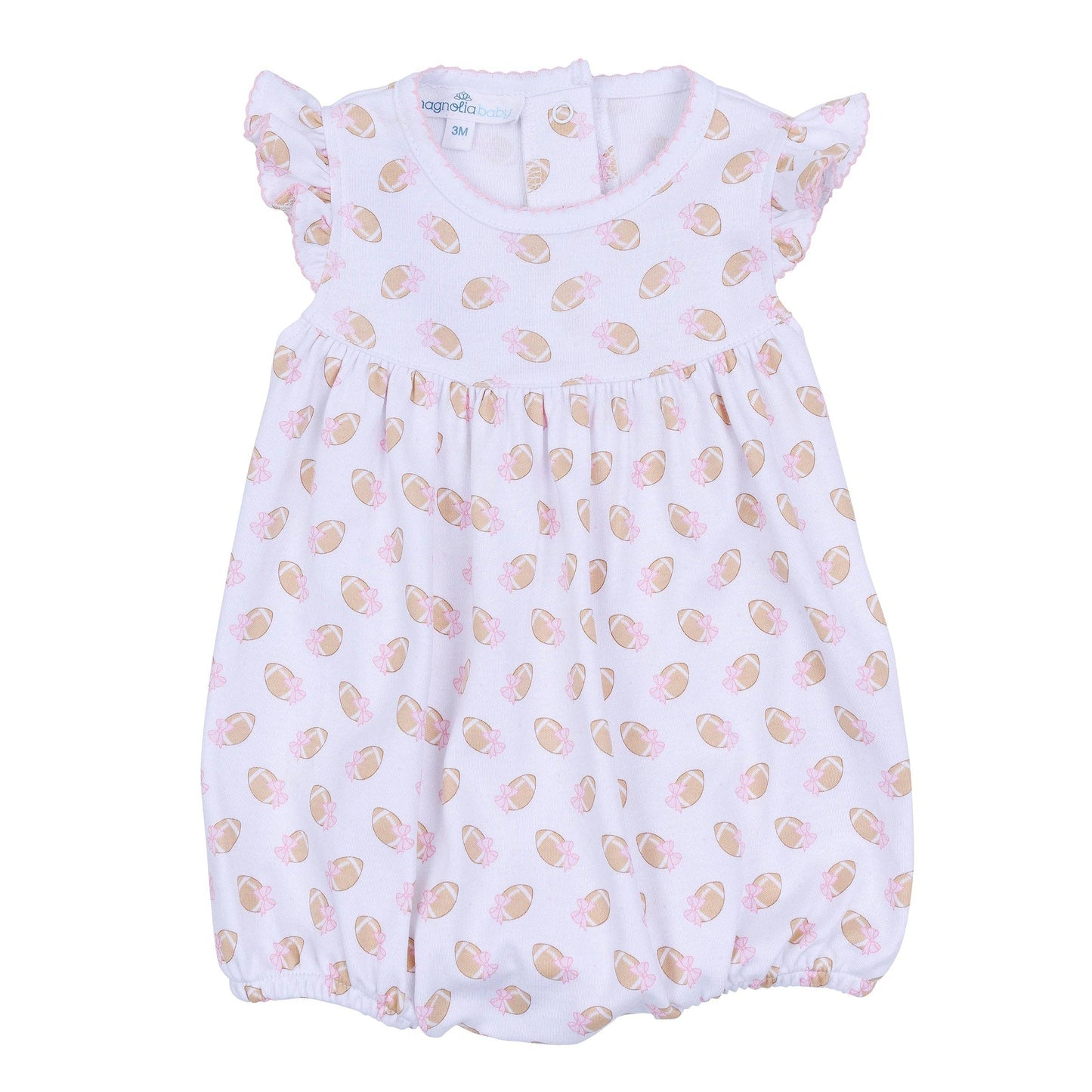 Touchdown Cutie Print Bubble- Pink