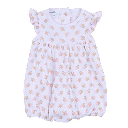 Touchdown Cutie Print Bubble- Pink
