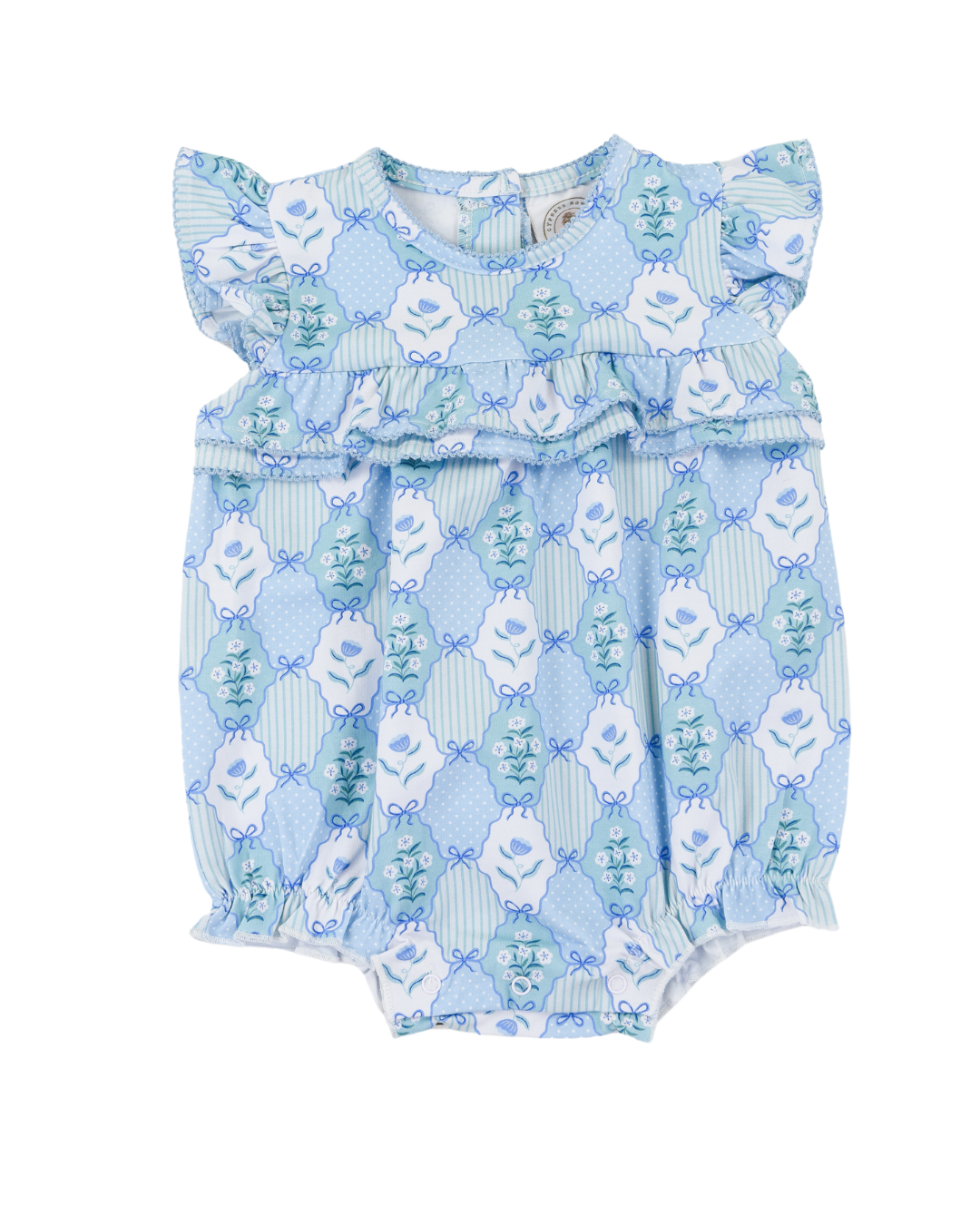 Floral Blues Rosalie Bubble