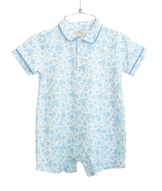 Beach Trip Pima Boy Romper