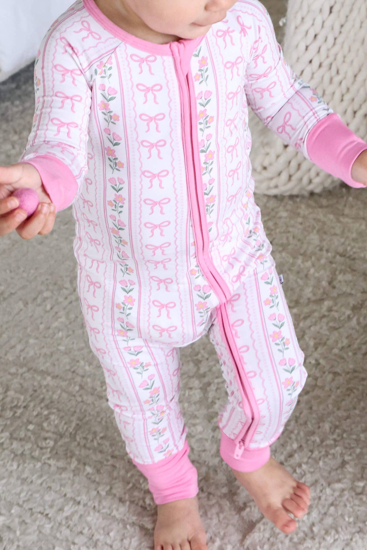 Coquette Garden | Convertible Zip Romper