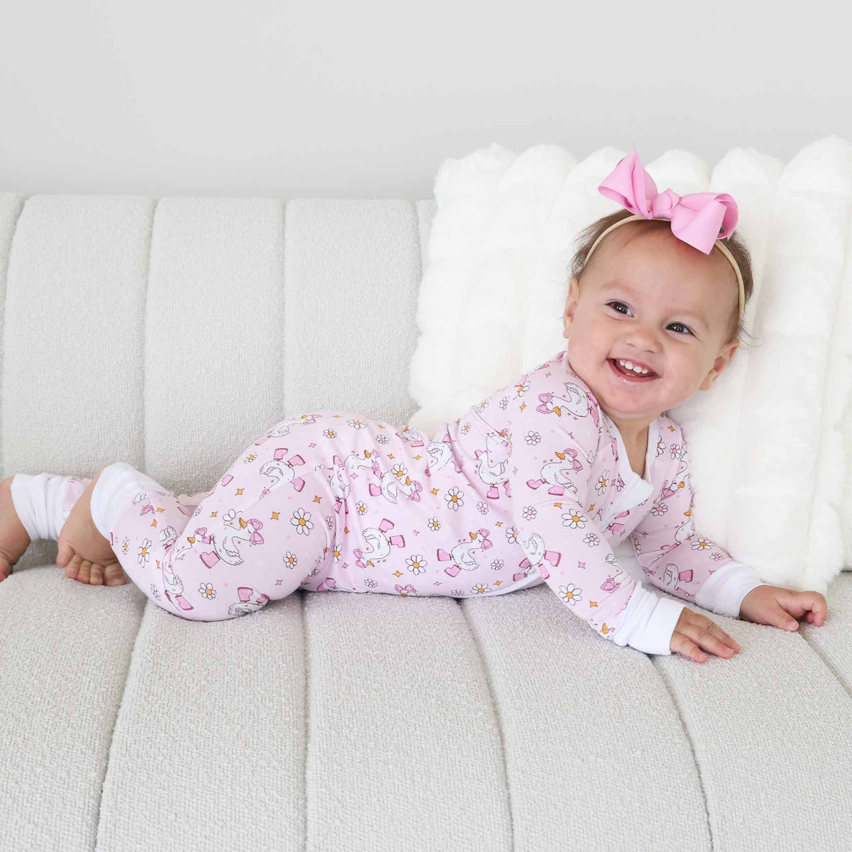 Silly Goose Convertible Zip Romper