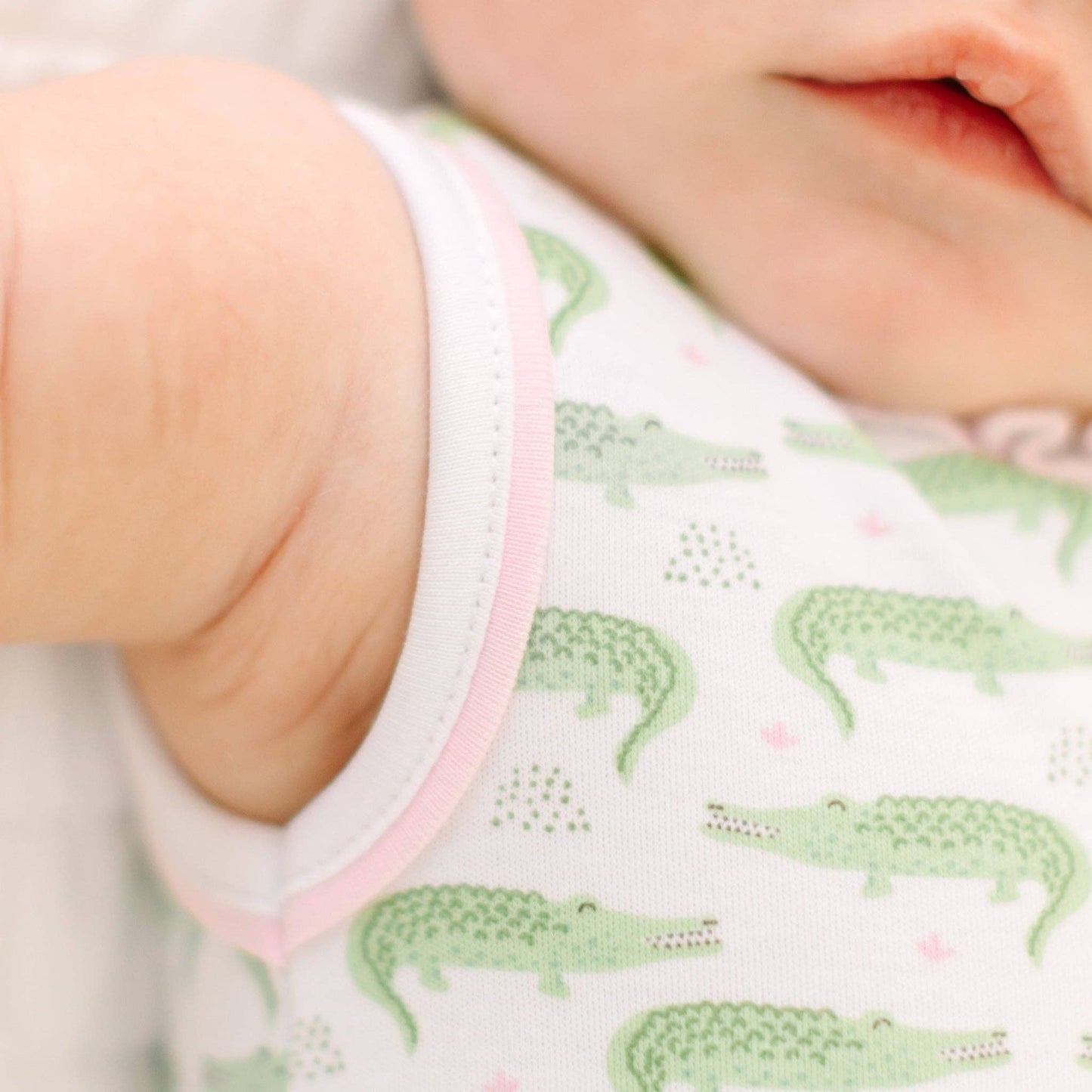Bayou Baby Print Bubble - Pink
