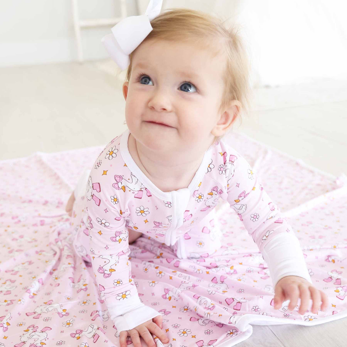 Silly Goose Convertible Zip Romper