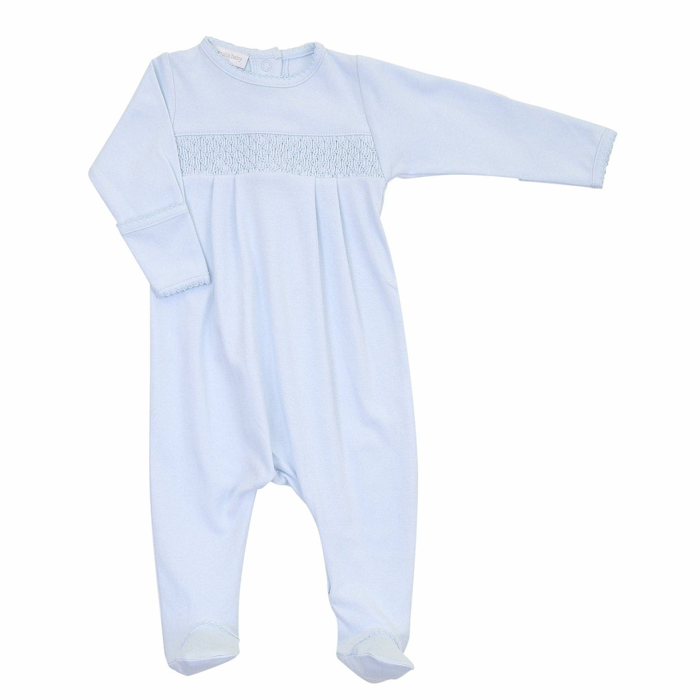 Take Me Home Smocked Footie - Boy