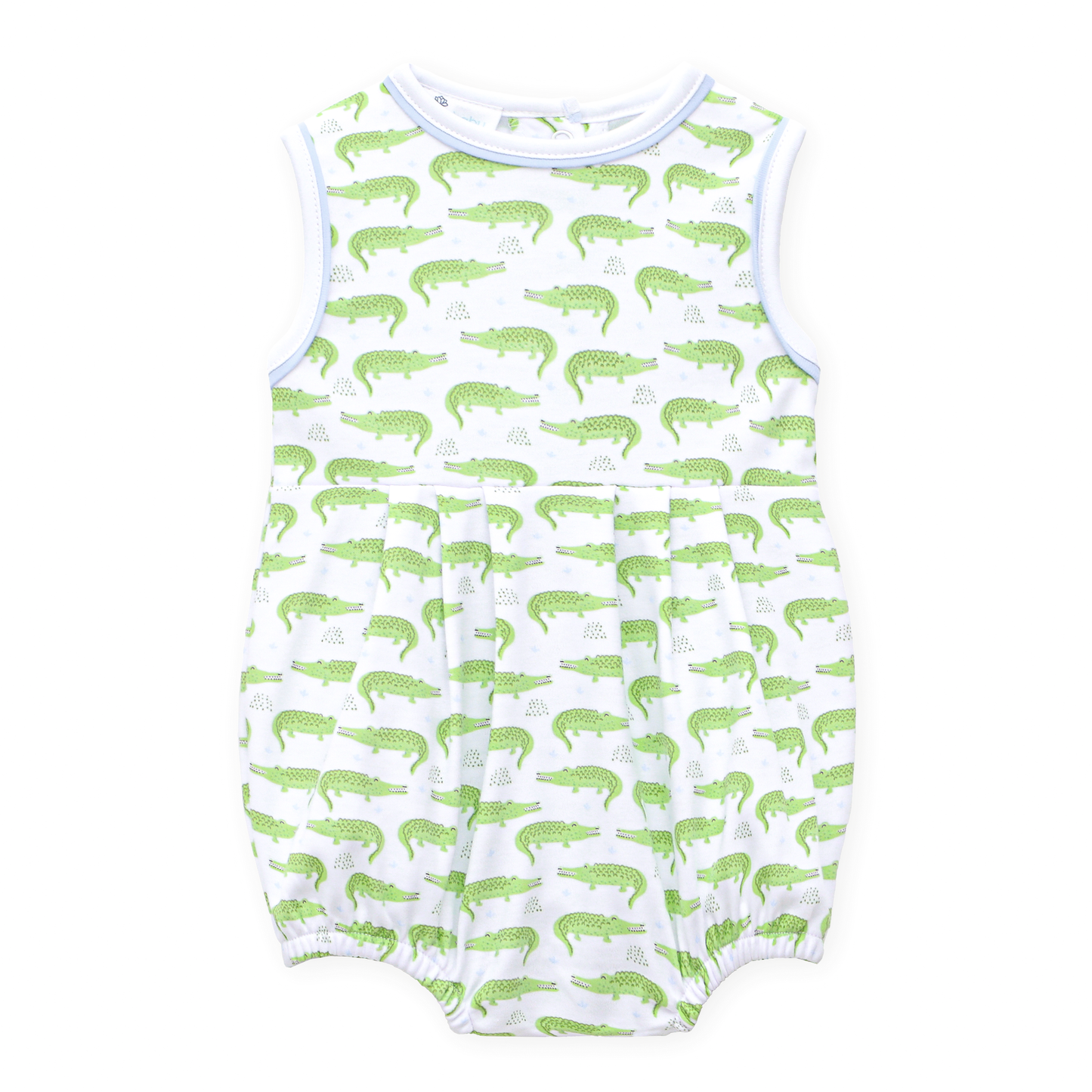 Bayou Baby Print Bubble - Light Blue