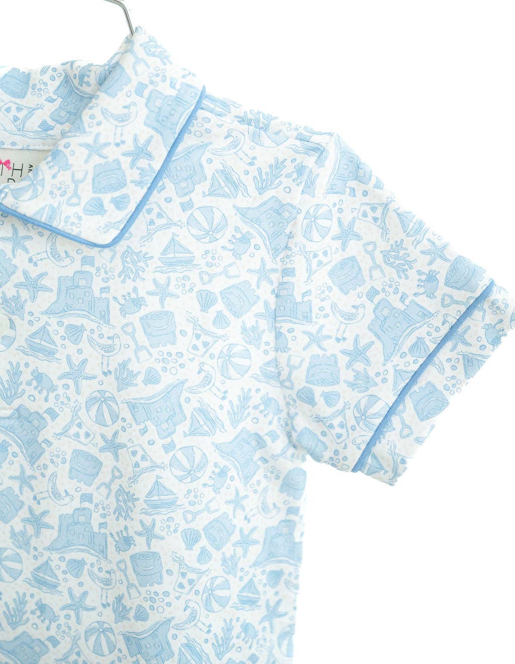 Beach Trip Pima Boy Romper