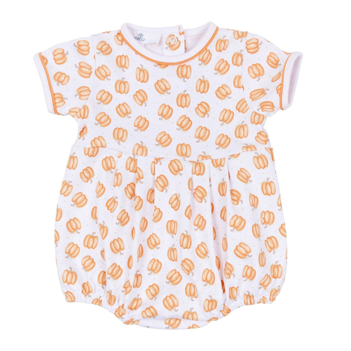 Baby Pumpkin Print Boy Bubble