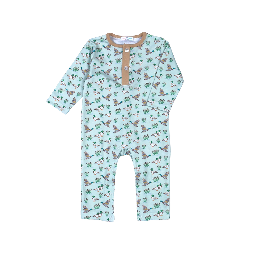 Mallard Ducks Pima Romper